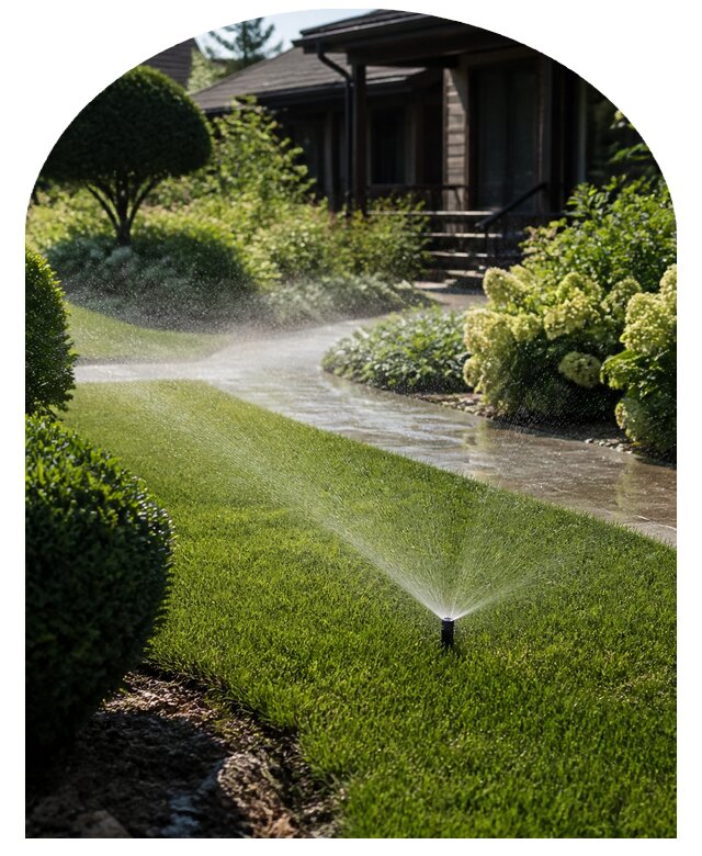 Автополив сада в Малоярославце по цене от 67223 р для Метпроект-Млр